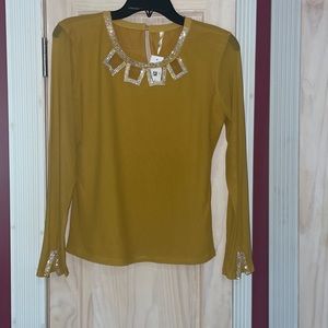 Rhinestone blouse